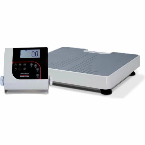 Rice Lake 150-10-7 Digital Floor-Level Physician Scale, 550 lb x 0.2 lb 3 Rice Lake 150-10-7 Digital Floor-Level Physician Scale, 550 lb x 0.2 lb