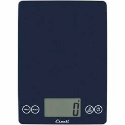 Escali Arti Glass Digital Scale, Blue Mirage