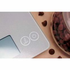 Escali Arti Glass Digital Scale, Frost White -Scales Sales 2022 157FW Arti Glass Kitchen Scale LIFESTYLE 2