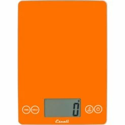Escali Arti Glass Digital Scale, Orange Sol