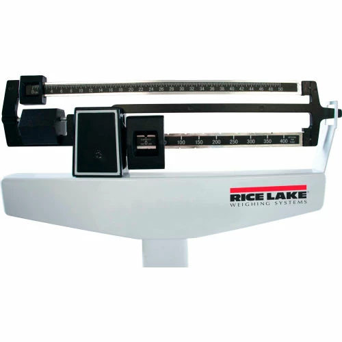 Rice Lake RL-MPS-50 Mechanical Physician Scale with Height Rod, 450 lb x 4 oz 5 Rice Lake RL-MPS-50 Mechanical Physician Scale with Height Rod, 450 lb x 4 oz - Image 3