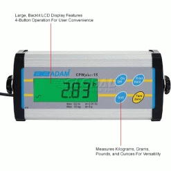 Adam Equipment CPWplus 15 Digital Bench Scale 33lb x 0.01lb 11-13/16" x 11-13/16" Platform 26 Adam Equipment CPWplus 15 Digital Bench Scale 33lb x 0.01lb 11-13/16" x 11-13/16" Platform -Scales Sales 2022 241080 2wco