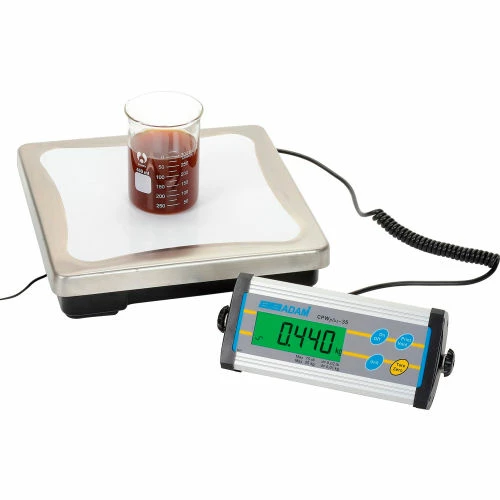 Adam Equipment CPWplus 35 Digital Bench Scale 75lb x 0.02lb 11-13/16" x 11-13/16" Platform 4 Adam Equipment CPWplus 35 Digital Bench Scale 75lb x 0.02lb 11-13/16" x 11-13/16" Platform - Image 2