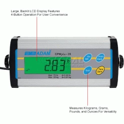Adam Equipment CPWplus 35 Digital Bench Scale 75lb x 0.02lb 11-13/16" x 11-13/16" Platform 26 Adam Equipment CPWplus 35 Digital Bench Scale 75lb x 0.02lb 11-13/16" x 11-13/16" Platform -Scales Sales 2022 241081 2wco