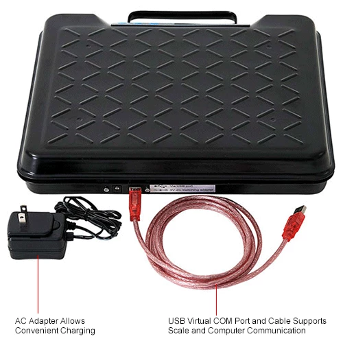 Brecknell GP100-USB Digital Bench Scale with USB Port, 100 x 0.2 lb, 12-1/2" x 11" Platform 20 Brecknell GP100-USB Digital Bench Scale with USB Port, 100 x 0.2 lb, 12-1/2" x 11" Platform - Image 18