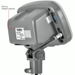 Global Industrial™ Industrial Bench & Floor Scale With LCD Indicator, 660 lb x 0.25 lb -Scales Sales 2022 244242IN 3wco