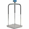 Brecknell MS140-300 Portable Medical Electronic Physician Scale, 660lb x 0.2lb, 20-1/2" x 20-1/2"