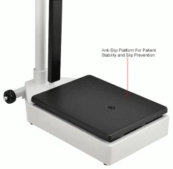 Global Industrial™ Digital Physician Scale w/ Height Rod, 600 Lb Capacity, 10-5/8"L x 14-3/4"W -Scales Sales 2022 318503IN 4wco