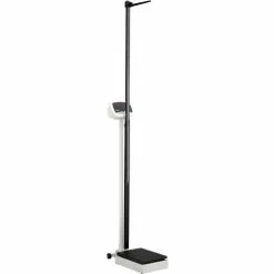 Global Industrial™ Digital Physician Scale w/ Height Rod, 600 Lb Capacity, 10-5/8"L x 14-3/4"W -Scales Sales 2022 318503 03