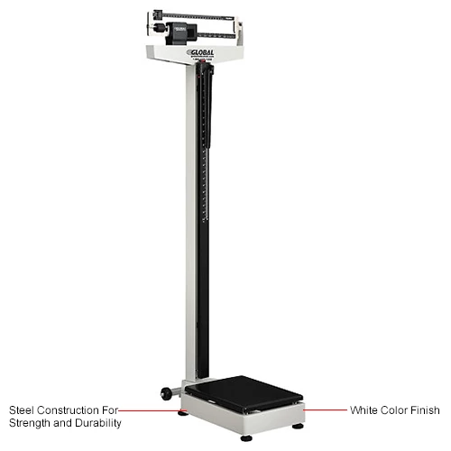 Global Industrial Physician Beam Scale w/ Height Rod, 450 Lb Capacity, 10-7/8"L x 14-13/16"W 16 Global Industrial Physician Beam Scale w/ Height Rod, 450 Lb Capacity, 10-7/8"L x 14-13/16"W - Image 14