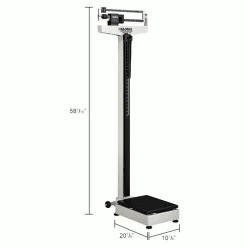 Global Industrial Physician Beam Scale w/ Height Rod, 450 Lb Capacity, 10-7/8"L x 14-13/16"W 41 Global Industrial Physician Beam Scale w/ Height Rod, 450 Lb Capacity, 10-7/8"L x 14-13/16"W -Scales Sales 2022 318504IN dim