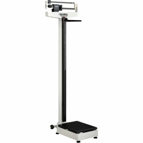 Global Industrial Physician Beam Scale w/ Height Rod, 450 Lb Capacity, 10-7/8"L x 14-13/16"W 4 Global Industrial Physician Beam Scale w/ Height Rod, 450 Lb Capacity, 10-7/8"L x 14-13/16"W - Image 2
