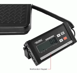 Global Industrial™ Digital Shipping Scale With AC Adapter/USB Port, 400 lb x 0.5 lb -Scales Sales 2022 318513IN 3wco