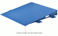 Global Industrial™ Ramp For 3'x3' NTEP Pallet Scale, 36"Lx36"Wx5"H, 10,000 lb Capacity -Scales Sales 2022 412555IN 1wco