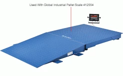 Global Industrial™ Ramp For 3'x3' NTEP Pallet Scale, 36"Lx36"Wx5"H, 10,000 lb Capacity -Scales Sales 2022 412555IN 2wco