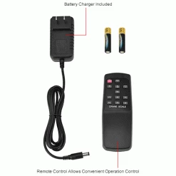 Global Industrial™ LED Digital Crane Scale With Remote, 500 lb x 0.2 lb -Scales Sales 2022 412604IN 4wco