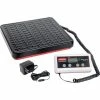 Pelouze FG401088 Digital Receiving Scale with Remote Display, 150lb x 0.2lb, Black/Red/White