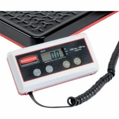 Pelouze FG401088 Digital Receiving Scale with Remote Display, 150lb x 0.2lb, Black/Red/White -Scales Sales 2022 423125 02