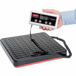 Pelouze FG401088 Digital Receiving Scale with Remote Display, 150lb x 0.2lb, Black/Red/White -Scales Sales 2022 423125 04