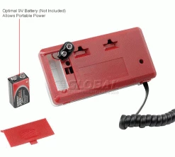 Pelouze FG401088 Digital Receiving Scale with Remote Display, 150lb x 0.2lb, Black/Red/White -Scales Sales 2022 423125 3wco