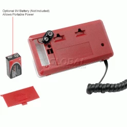 Pelouze FG404088 Digital Receiving Scale with Remote Display, 400lb x 0.5lb, Black/Red/White -Scales Sales 2022 423126 3wco