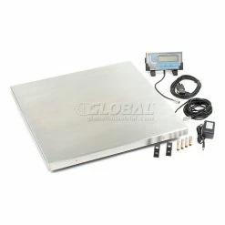 Brecknell PS500 Series Low Profile Digital Floor Scale, 500 lb x 0.2 lb, 22"x22" Platform -Scales Sales 2022 613168 05