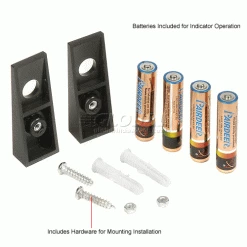 Brecknell PS500 Series Low Profile Digital Floor Scale, 500 lb x 0.2 lb, 36"x22" Platform -Scales Sales 2022 613168 3wco 1