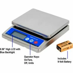 Brecknell 6030 IP67 Water Proof Portion Control Scale 10 lb Capacity x 0.002 lb Readability -Scales Sales 2022 816965006557 12