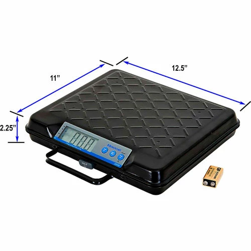 Brecknell GP100-USB Digital Bench Scale with USB Port, 100 x 0.2 lb, 12-1/2" x 11" Platform 11 Brecknell GP100-USB Digital Bench Scale with USB Port, 100 x 0.2 lb, 12-1/2" x 11" Platform - Image 9