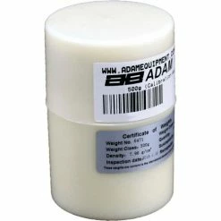 Adam Equipment 500g Cylindrical Weight Stainless Steel ASTM Class 1 -Scales Sales 2022 ASTM1 500g caseclose F