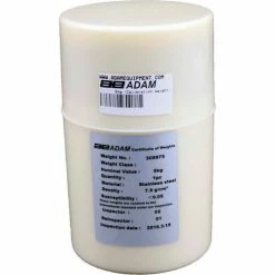 Adam Equipment 5000g Cylindrical Weight Stainless Steel ASTM Class 3 -Scales Sales 2022 ASTM3 5000g caseclose F