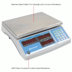 Brecknell Digital Counting & Coin Scale 60lb x 0.002lb, 11-1/2" x 8-3/4" Platform -Scales Sales 2022 B1308736IN 1wco