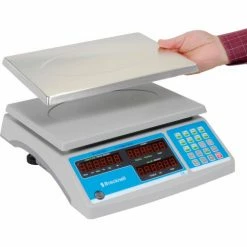 Brecknell Digital Counting & Coin Scale 60lb x 0.002lb, 11-1/2" x 8-3/4" Platform -Scales Sales 2022 B1308736 06