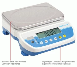 Adam Equipment LBX 30 Latitude Compact Bench Scale, 65 lb x 0.01 lb -Scales Sales 2022 B2288760IN 1wco