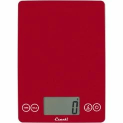 Escali Arti Glass Digital Scale, Rio Red -Scales Sales 2022 ESL 157R2