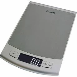 Escali 2210S Passo High Capacity Digital Scale, 22lb x 0.1oz/10kg x 1g, Stainless Steel