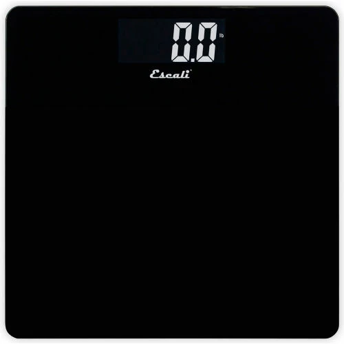 Escali B200B Digital Bathroom Scale, 440lb x 0.2lb/200kg x 0.1kg, Black Tempered Glass 3 Escali B200B Digital Bathroom Scale, 440lb x 0.2lb/200kg x 0.1kg, Black Tempered Glass
