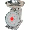 Escali DS115B Mercado Mechanical Dial Scale, 11lb x 1oz/5kg x 20g, Stainless Steel