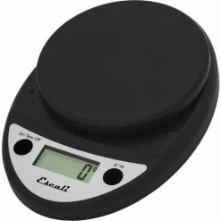 Escali P115CH Primo Compact Digital Scale, 5000 g x 1 g, Black -Scales Sales 2022 ESL P115CH