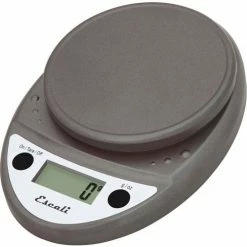 Escali P115M Primo Compact Digital Scale, 5000 g x 1 g, Metallic -Scales Sales 2022 ESL P115M