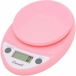 Escali P115SP Primo Compact Digital Scale, 5000 g x 1 g, Pink -Scales Sales 2022 ESL P115SP