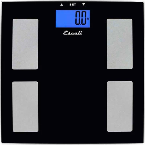 Escali USHM180G Digital Health Monitor Bathroom Scale, 400lb x 0.2lb/180kg x 0.1kg, Glass 7 Escali USHM180G Digital Health Monitor Bathroom Scale, 400lb x 0.2lb/180kg x 0.1kg, Glass - Image 5