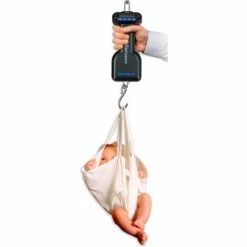 Brecknell ElectroSamson Hand Held Digital Scale, 22 lb x 0.02 lb -Scales Sales 2022 ElectroSamson Baby Weigher