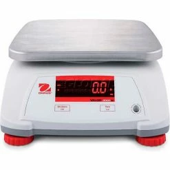 Ohaus® Valor 2000 Compact Bench Digital Scale 6lb x 0.001lb 7-1/2" x 9-1/2" Platform -Scales Sales 2022 OHA 30035683
