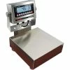 Optima 915 Series NTEP Stainless Steel Bench Digital Scale w/ LED Display 100lb x 0.02lb 12" x 12"