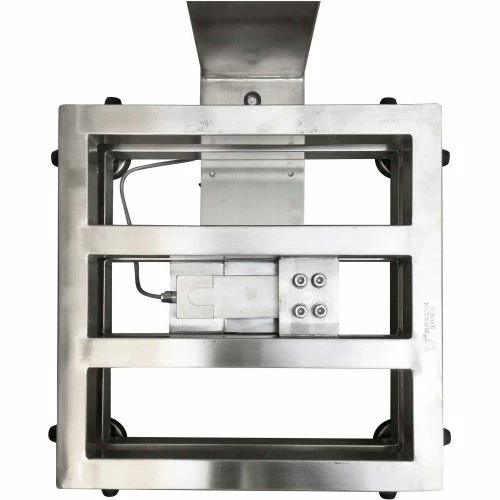 Optima 915 Series NTEP Stainless Steel Bench Digital Scale w/ LED Display 100lb x 0.02lb 12" x 12" 5 Optima 915 Series NTEP Stainless Steel Bench Digital Scale w/ LED Display 100lb x 0.02lb 12" x 12" - Image 3