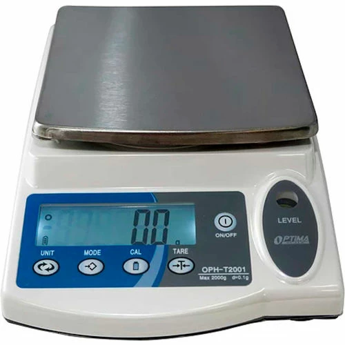 Optima OPH-T6001 Precision Balance 6000g x 0.1g 6-1/2" x 7-5/16" 5 Optima OPH-T6001 Precision Balance 6000g x 0.1g 6-1/2" x 7-5/16" - Image 3