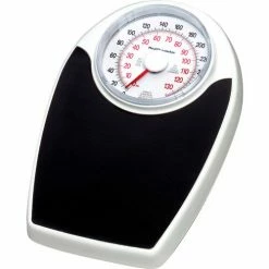 Health O Meter 142KL Floor Scale 330 x 1lb/150 x 0.5kg 11-1/2 x 10-3/4 Plat., 6-1/2" Dial - 2 Pack