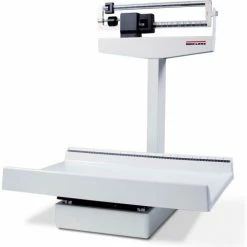 Rice Lake RL-MIS-20 Mechanical Baby Scale with KG Beam & Built-in Measuring Tape, 70 kg x 20 g