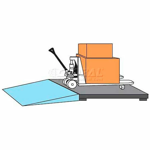 Brecknell Ramp For 4'x4' DCSB Floor Scale, 36"Lx48"Wx3-1/8"H, 10,000 lb Capacity 4 Brecknell Ramp For 4'x4' DCSB Floor Scale, 36"Lx48"Wx3-1/8"H, 10,000 lb Capacity - Image 2